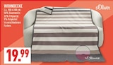 WOHNDECKE im Angebot bei Marktkauf in Bünde WOHNDECKE Angebote von s.Oliver bei Marktkauf Bünde für 19,99 €
