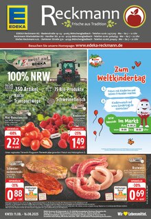 Aktueller EDEKA Prospekt "Aktuelle Angebote" Seite 1 von 24 Seiten für Mönchengladbach
