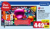 4K-UHD-TV 65UA75006LA Angebote von LG bei Marktkauf Dillingen für 449,55 €