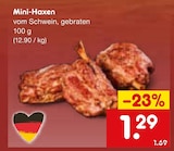 Mini-Haxen bei Netto Marken-Discount im Prospekt "" für 1,29 €