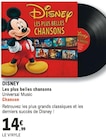 Les plus belles chansons - Disney en promo chez E.Leclerc Montreuil à 14,99 €