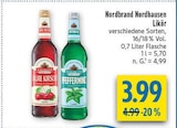 Saure Kirsche Likör von Nordbrand Nordhausen im aktuellen diska Prospekt für 3,99 €