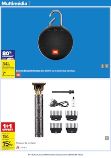 Promo JBL dans le catalogue Carrefour du moment à la page 62