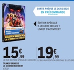 Transformers le Commencement - ESCD dans le catalogue E.Leclerc