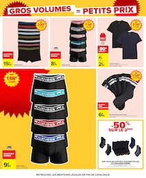 Prix et réduction Boxer enfant dans le prospectus Carrefour en cours Offre Boxer enfant dans le catalogue Carrefour du moment à la page 26