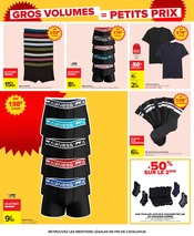 Boxer Homme en promo dans le catalogue Carrefour à la page 26