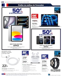 Offre Ipad dans le catalogue Carrefour du moment à la page 22