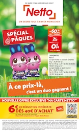 Catalogue Netto "SPÉCIAL PÂQUES" à Cognac et alentours, 20 pages, 19/03/2024 - 25/03/2024