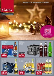 Aktueller Getränke König Supermarkt Prospekt in Wört und Umgebung, "DIE GETRÄNKEKÖNNER" mit 4 Seiten, 01.12.2025 - 13.12.2025