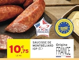 Saucisse de Montbéliard IGP à Intermarché Super dans Wingersheim Saucisse de Montbéliard IGP à Intermarché Super dans Wingersheim
