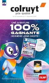 Prospectus Colruyt à Spoy, "UNE AVENTURE 100% GAGNANTE", 53 pages de promos valables du 20/11/2024 au 01/12/2024