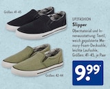 Slipper im ALDI SÜD Prospekt Slipper von UP2FASHION im aktuellen ALDI SÜD Prospekt für 9,99 €