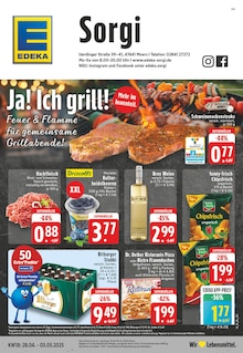Bitburger im aktuellen EDEKA Prospekt (Moers) Bitburger im EDEKA Prospekt "Aktuelle Angebote" mit 24 Seiten (Moers)