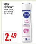 DEOSPRAY im Angebot bei Marktkauf in Lünen DEOSPRAY Angebote von NIVEA bei Marktkauf Lünen für 2,49 €