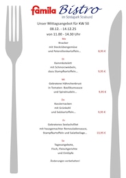 famila Nordost Prospekt: "Aktuelle Angebote", 1 Seite, 08.12.2025 - 13.12.2025