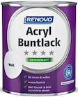 Acryl-Buntlack im Hagebaumarkt Prospekt Acryl-Buntlack von RENOVO im aktuellen Hagebaumarkt Prospekt für 9,99 €