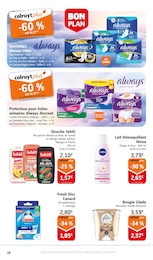 Prix et réduction Always dans le prospectus Colruyt en cours Offre Always dans le catalogue Colruyt du moment à la page 28