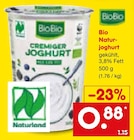 Aktuelles Bio Naturjoghurt Angebot bei Netto Marken-Discount in Würzburg ab 0,88 €