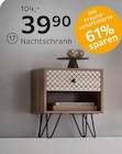 Nachtschrank Angebote bei XXXLutz Möbelhäuser Stade für 39,90 €