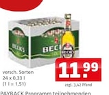 versch. Sorten bei Getränke Quelle Weydringer im Prospekt "" für 11,99 €