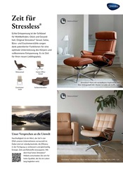 Aktueller porta Möbel Prospekt mit Stuhl, "Stressless - Zeit für mich", Seite 3