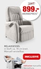 Relaxsessel Angebote bei Multipolster Dessau-Roßlau für 899,00 €