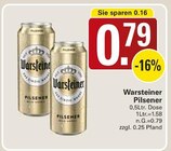 Pilsener Angebote von Warsteiner bei WEZ Bad Oeynhausen für 0,79 €