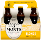 Bière Blonde 3 Monts en promo chez Auchan Supermarché Villeneuve-Saint-Georges à 5,45 €