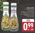 Cremfine zum Kochen 7% Fett im Angebot bei E center in Erlangen Cremfine zum Kochen 7% Fett Angebote von Rama bei E center Erlangen für 0,99 €
