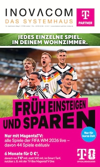 INOVACOM Lindlar Prospekt der aktuellen Woche, gültig von 03.03.2026 bis 31.03.2026 Aktueller INOVACOM Lindlar Prospekt "JEDES EINZELNE SPIEL. IN DEINEM WOHNZIMMER." mit 12 Seiten