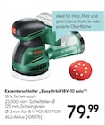 Exzenterschleifer "EasyOrbit 18V-10 solo" bei Hellweg im Steinfurt Prospekt für 79,99 €