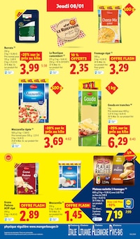 Promotion Fromage dans le prospectus Lidl, valable du 08/01/2026 au 14/01/2026 Promo Fromage dans le catalogue Lidl du moment à la page 17