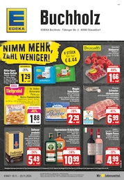 EDEKA Prospekt für Düsseldorf: "Aktuelle Angebote", 24 Seiten, 18.11.2024 - 23.11.2024