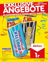 Energydrink im Netto Marken-Discount Prospekt "Aktuelle Angebote" auf Seite 17
