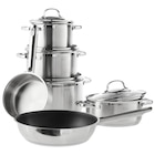 KOCHTOPFSET 6-teilig im XXXLutz Möbelhäuser Prospekt KOCHTOPFSET 6-teilig von Rösle im aktuellen XXXLutz Möbelhäuser Prospekt für 119,90 €