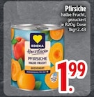 Pfirsiche halbe Frucht gezuckert im EDEKA Prospekt Pfirsiche halbe Frucht gezuckert von EDEKA im aktuellen EDEKA Prospekt für 1,99 €