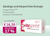 Vitasprint B12 bei mea - meine apotheke im Prospekt "" für 16,50 €