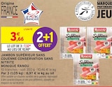 Promo Jambon supérieur sans couenne conservation sans nitrite à 7,32 € dans le catalogue Intermarché à Aujargues