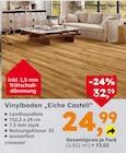 Vinylboden „Eiche Castell“ für 73,02 € bei Globus-Baumarkt im Angebot Vinylboden „Eiche Castell“ im aktuellen Globus-Baumarkt Prospekt