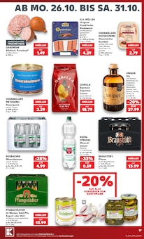 Spirituosen im aktuellen Kaufland Prospekt (Darmstadt) Spirituosen im Kaufland Prospekt "Hier bin ich richtig" mit 80 Seiten (Darmstadt)