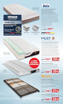 Matratze im Matratzen Concord Prospekt "AUS LIEBE ZU GUTEM SCHLAF" mit 8 Seiten (Frankfurt (Main))