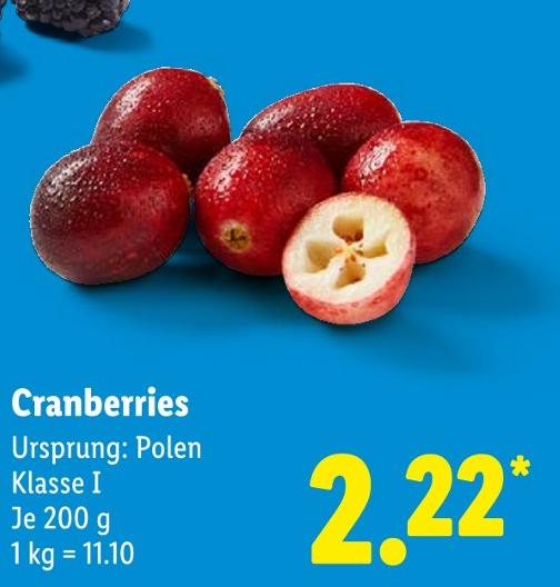 Cranberries