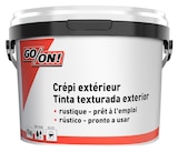 Crépi extérieur rustique blanc 15kg en promo chez Brico Cash Crépi extérieur rustique blanc 15kg dans le catalogue Brico Cash