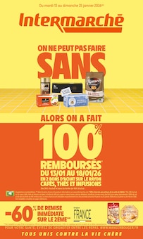 Catalogue Intermarché Contact à Groix cette semaine, valable du 13/01/2026 au 25/01/2026 Prospectus Intermarché Contact à Groix, "Intermarché", 40 pages de promos valables du 13/01/2026 au 25/01/2026