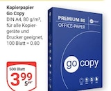 Kopierpapier Angebote von go copy bei GLOBUS Weinheim für 3,99 €
