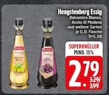 Essig von Hengstenberg im aktuellen EDEKA Prospekt für 2,79 €
