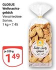 Weihnachtsgebäck im Angebot bei GLOBUS in Wiesbaden Weihnachtsgebäck Angebote von Globus bei GLOBUS Wiesbaden für 1,49 €