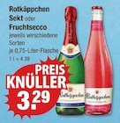 Sekt im V-Markt Prospekt Sekt von Rotkäppchen im aktuellen V-Markt Prospekt für 3,29 €