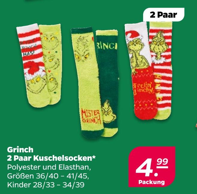 Grinch Kuschelsocken