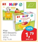 Mini-Desserts Apfel von Hipp für 1,79 € bei budni im Angebot Mini-Desserts Apfel von Hipp im aktuellen budni Prospekt
